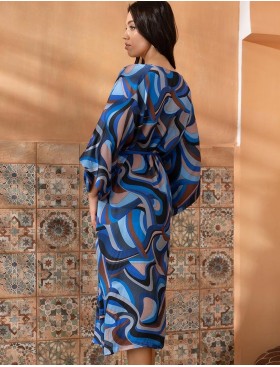 Свободная туника Mia-Amore SAINT-TROPEZ 4603, Цвет: синий, Размеры: 4XL/5XL, изображение 2