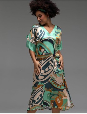 Туника с короткими рукавами Mia-Amore CAPRI 4564, Цвет: мультицвет, Размеры: 2XL/3XL