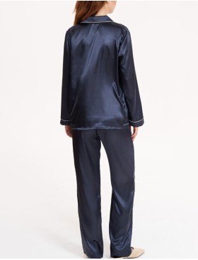 Атласный комплект тройка Mia-Mella JULIA CHARME 8735 черника, Цвет: черника, Размеры: M, изображение 4