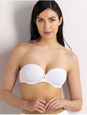 Бюстгальтер бандо с мягкими чашками Sielei DARLING 1880 bianco latte, Цвет: bianco latte (белый), Размеры: 75B, изображение 4