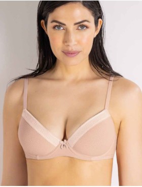 Бюстгальтер балконет с поролоном Sielei DARLING 1882 cipria, Цвет: cipria (пудровый), Размеры: 70B, изображение 3