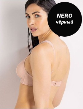 Бюстгальтер бралетт без косточек Sielei DARLING 1886 nero, Цвет: nero (черный), Размеры: 75B, изображение 2