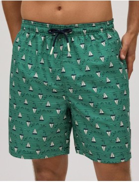 Мужские пляжные шорты Ysabel Mora GRANADELLA 90315, Цвет: зеленый, Размеры: L