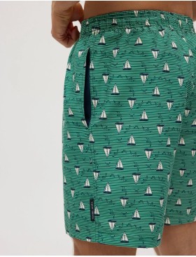 Мужские пляжные шорты Ysabel Mora GRANADELLA 90315, Цвет: зеленый, Размеры: L, изображение 3