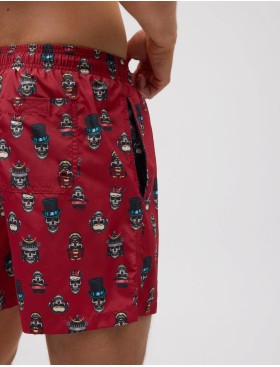 Мужские пляжные шорты Ysabel Mora JONDAL 90287, Цвет: тёмно-красный, Размеры: M, изображение 3