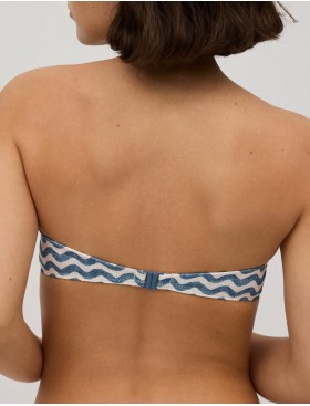 Купальный бюст бандо Ysabel Mora MAHE 82828 синий, Цвет: синий, Размеры: 70B, изображение 3