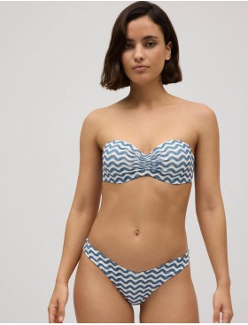 Купальный бюст бандо Ysabel Mora MAHE 82828 синий, Цвет: синий, Размеры: 70B, изображение 4