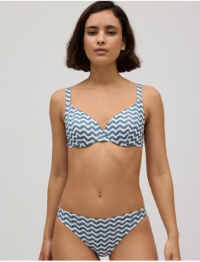 Верх купальника Ysabel Mora MAHE 82830 синий, Цвет: синий, Размеры: 90C, изображение 4