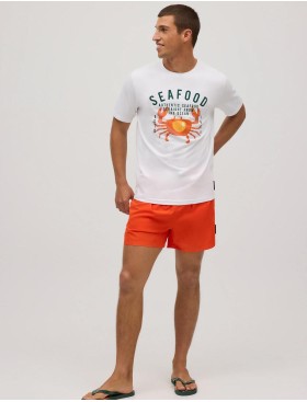 Мужские пляжные шорты Ysabel Mora SANTANYI 90355, Цвет: оранжевый, Размеры: L, изображение 4