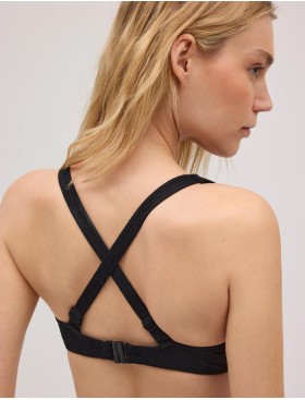 Чёрный купальник с мягкой чашкой Ysabel Mora TAGOMAGO 83046, Цвет: чёрный, Размеры: 75C, изображение 4