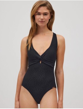 Закрытый чёрный купальник Ysabel Mora TAGOMAGO 83048, Цвет: чёрный, Размеры: 75B