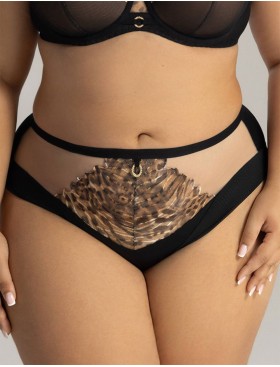 Трусы слипы Ava LIANA 2143 figi black, Цвет: черный, Размеры: M