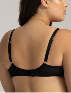 Бюстгальтер полумягкий Ava LIANA 2143 PU black, Цвет: черный, Размеры: 80C, изображение 2