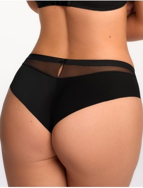 Трусы бразилиана Bella Misteria NORTH NUTA brazilian, Цвет: чёрный, Размеры: S, изображение 2