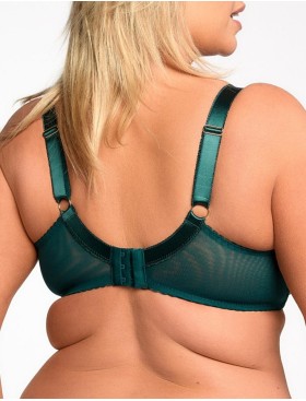 Кружевной мягкий бюстгальтер Bella Misteria SENSUAL FINESSE, Цвет: изумрудный, Размеры: 90H, изображение 2