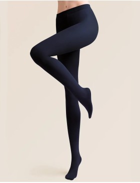 Матовые колготки Gabriella 124 MICRO 100 den тёмно-синий, Цвет: тёмно-синий, Размеры: 2
