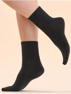 Однотонные носки Gabriella SW/041 чёрный, Цвет: чёрный, Размеры: 35/38
