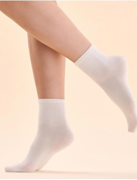 Однотонные носки Gabriella SW/041 экрю, Цвет: экрю, Размеры: 35/38