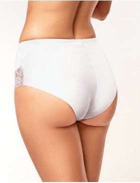 Высокие трусы слипы Infiore PERLA bianco, Цвет: bianco (белый), Размеры: L