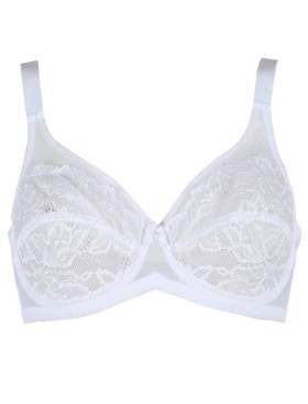 Мягкий бюстгальтер на косточках Infiore PETRA bianco, Цвет: bianco (белый), Размеры: 80C, изображение 2