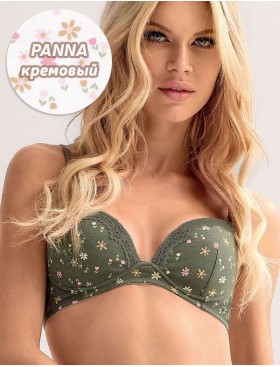 Комплект Infiore TULIPS триангул+слипы TLP2746 panna, Цвет: panna (крем), Размеры: 75B, изображение 3