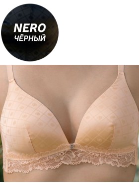 Комплект Leilieve OASI триангул+бразилиана M8055 nero, Цвет: nero (черный), Размеры: 85B, изображение 3