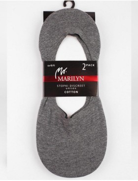 Подследники хлопковые Marilyn STOPKI DISCREET MEN тёмно-серый, Цвет: тёмно-серый, Размеры: UN, изображение 2