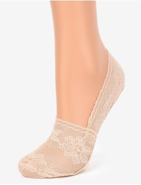 Эластичные сетчатые следки Marilyn STOPKI LACE Z32 телесный, Цвет: телесный, Размеры: UN