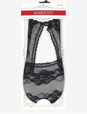 Эластичные сетчатые следки Marilyn STOPKI LACE Z32 чёрный, Цвет: чёрный, Размеры: UN, изображение 2