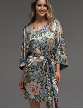 Туника из натурального шёлка Mia-Amore EVANGELINA 4575, Цвет: мультицвет, Размеры: 4XL/5XL, изображение 3