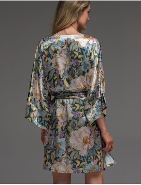 Туника из натурального шёлка Mia-Amore EVANGELINA 4575, Цвет: мультицвет, Размеры: 4XL/5XL, изображение 2