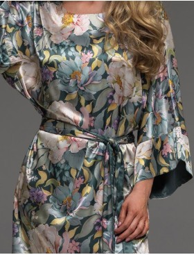 Туника из натурального шёлка Mia-Amore EVANGELINA 4575, Цвет: мультицвет, Размеры: 4XL/5XL, изображение 5