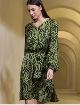 Туника с длинным рукавом Mia-Amore IRMA 4151, Цвет: оливковый, Размеры: 4XL/5XL, изображение 4