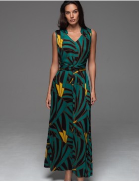 Сарафан из шёлковой вискозы Mia-Amore MALACHITE 5530, Цвет: мультиколор, Размеры: M