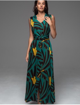 Сарафан из шёлковой вискозы Mia-Amore MALACHITE 5530, Цвет: мультиколор, Размеры: M, изображение 3