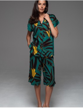 Комплект с удлинёнными шортами Mia-Amore MALACHITE 5532, Цвет: мультиколор, Размеры: M, изображение 3