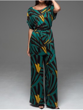 Комплект-двойка из шёлковой вискозы Mia-Amore MALACHITE 5536, Цвет: мультиколор, Размеры: 3XL, изображение 3