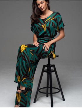 Комплект-двойка из шёлковой вискозы Mia-Amore MALACHITE 5536, Цвет: мультиколор, Размеры: 3XL, изображение 4