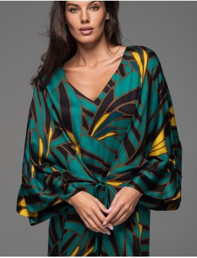 Туника с широкими рукавами Mia-Amore MALACHITE 5537, Цвет: мультиколор, Размеры: 4XL/5XL, изображение 3