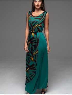 Сарафан на широких бретелях Mia-Amore MALACHITE 5538, Цвет: мультиколор, Размеры: 6XL, изображение 3