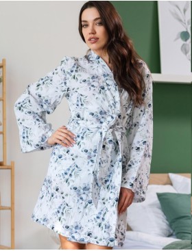 Халат из хлопкового муслина Mia-Amore SELESTINA 5443, Цвет: мультицвет, Размеры: L/XL