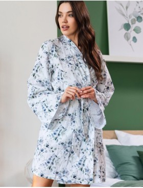 Халат из хлопкового муслина Mia-Amore SELESTINA 5443, Цвет: мультицвет, Размеры: L/XL, изображение 4