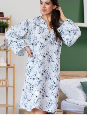 Домашняя туника из хлопка Mia-Amore SELESTINA 5444, Цвет: мультицвет, Размеры: L/XL