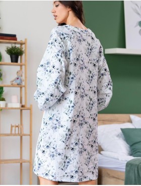 Домашняя туника из хлопка Mia-Amore SELESTINA 5444, Цвет: мультицвет, Размеры: L/XL, изображение 2