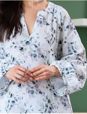 Домашняя туника из хлопка Mia-Amore SELESTINA 5444, Цвет: мультицвет, Размеры: L/XL, изображение 4