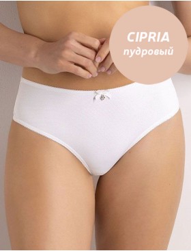 Высокие трусы слипы Sielei DARLING 1879 cipria, Цвет: cipria (пудровый), Размеры: M