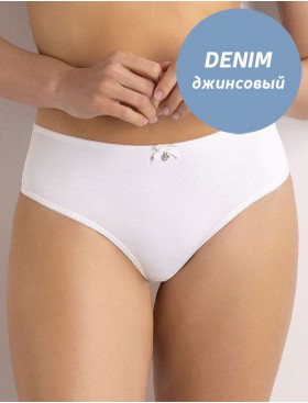 Высокие трусы слипы Sielei DARLING 1879 denim, Цвет: denim (джинсовый), Размеры: 2XL