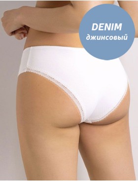 Высокие трусы слипы Sielei DARLING 1879 denim, Цвет: denim (джинсовый), Размеры: 2XL, изображение 2