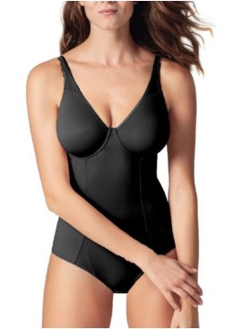 Моделирующее боди с мягкой чашкой Sollievo SARA nero, Цвет: nero (черный), Размеры: 80C