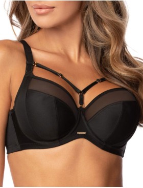 Мягкий бюстгальтер с подкроем Orhideja 103-000 черный, Цвет: черный, Размеры: 90D